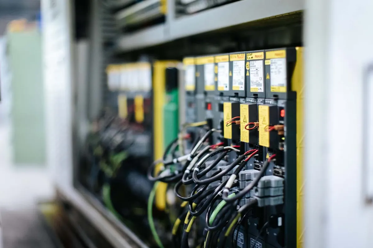 Armoire électrique industrielle diagnostiquée sur site